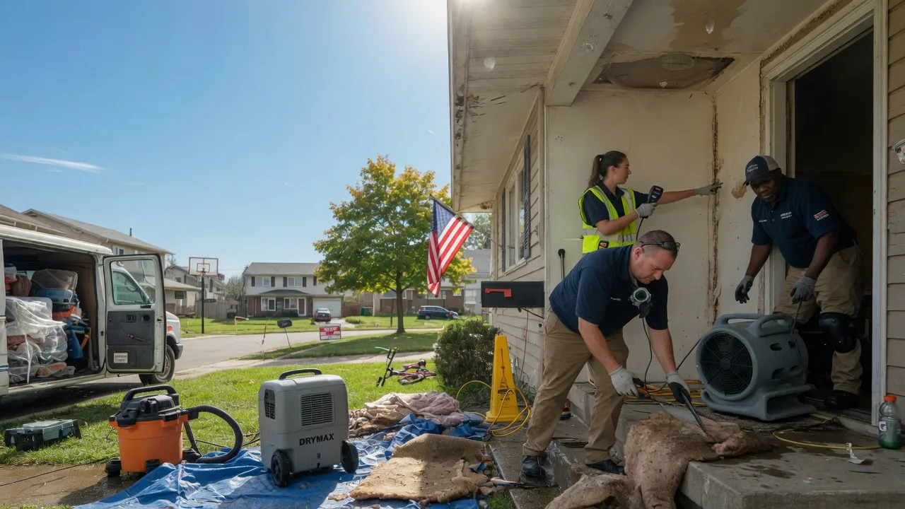 Water Damage Restoration in Kirkersville, OH near me
